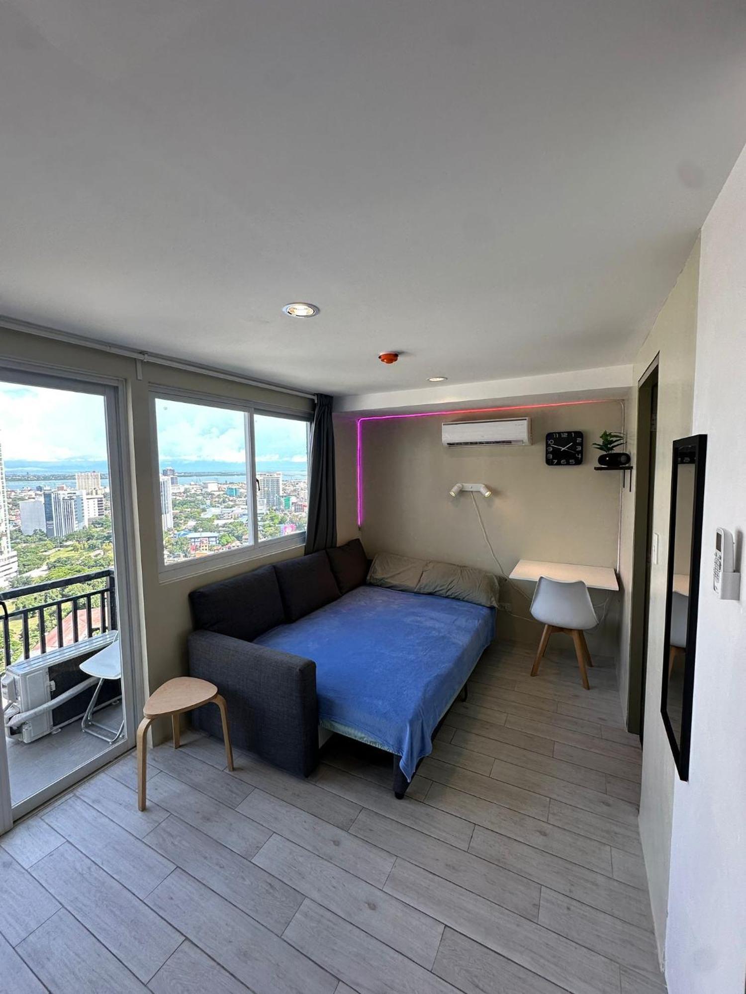 Modern & Comfy Studio - Steps From Ayala Mall, Cebu City Exteriér fotografie